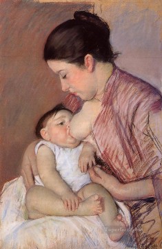 母性 母親 子供たち メアリー・カサット Oil Paintings